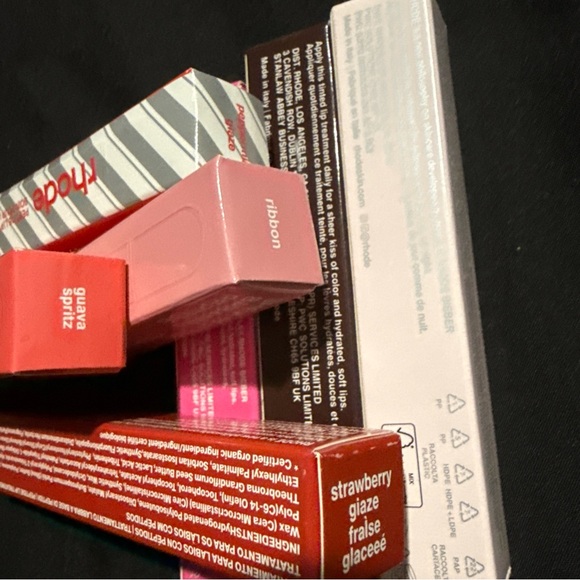 Rhode Peptide Lip Tint -Lot of 7- Assortment- New in Box - Picture 3 of 4